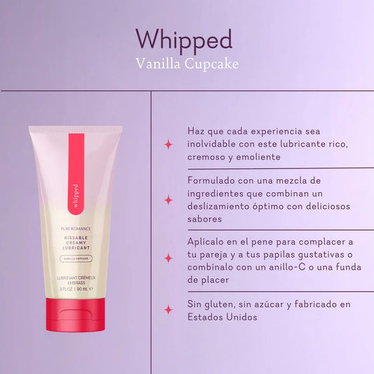 Lubricante cremoso- vainilla